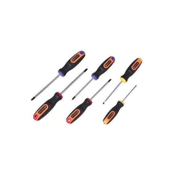 Tactix 205408 - 6PCS SCREWDRIVER SET