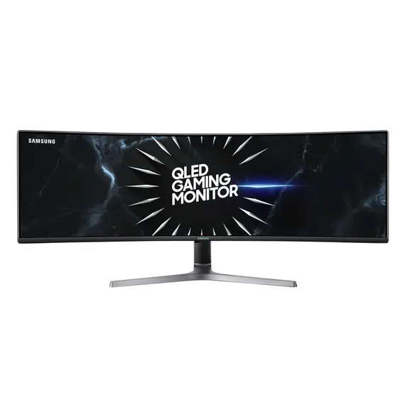Samsung LC49RG90SSUXEN - 49" Monitor, UltraWide, Dual Quad HD, QLED, Grey