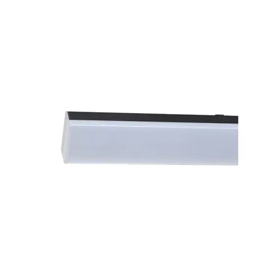 תאורה ליניארית אור חם 120D 75W חלבי שחור