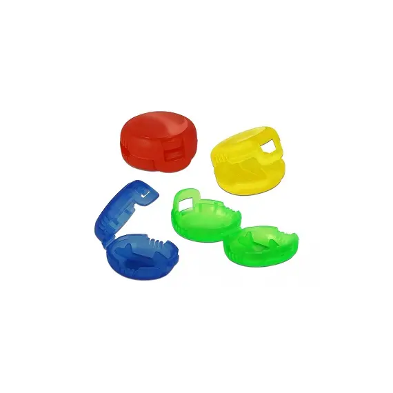 Delock D18292 - Cable Marker Clip Set, 4 pieces