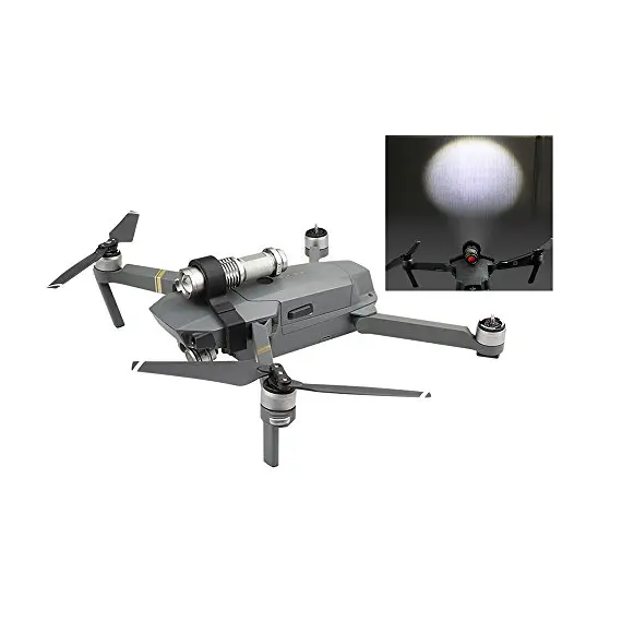 DJI Mavic Pro - Front Viewfinder Bright LED Lights Headlight Spotlight for