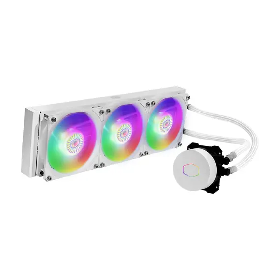 CoolerMaster ML360L V2 ARGB - Liquid CPU Cooler, White