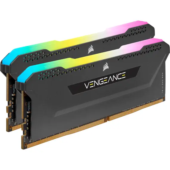 Corsair Vengeance RGB PRO SL - 32GB (16GBx2), DDR4, 3600Mhz, CL18