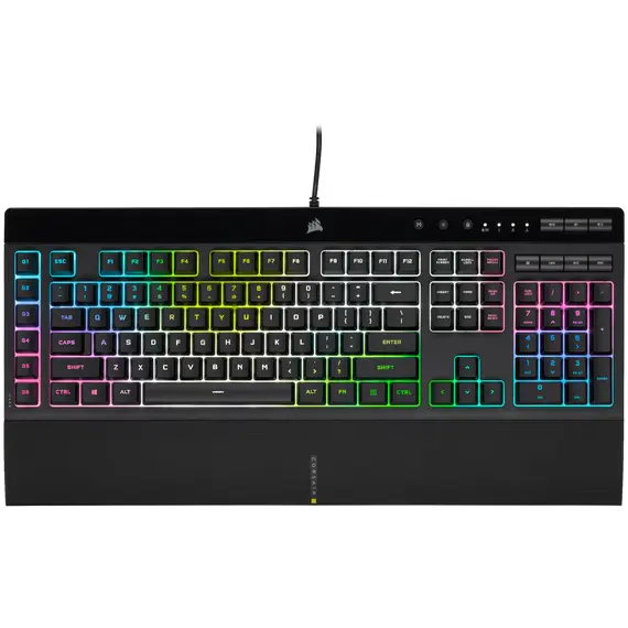 Corsair K55 RGB PRO XT - Gaming Keyboard, Black