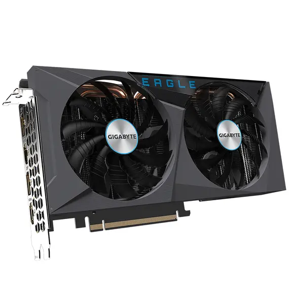 Gigabyte RTX 3060 Ti EAGLE OC 8G (rev. 2.0) - Graphics Card, NVIDIA GeForce, 8GB, GDDR6