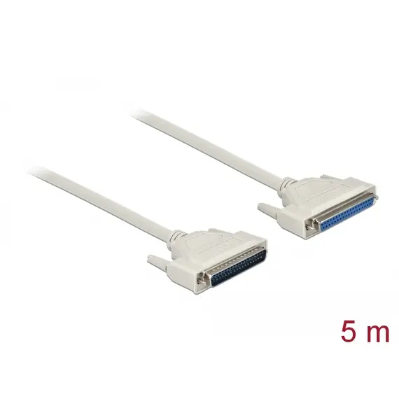 Delock 86885 - Serial Cable D-Sub 37 male to female, 5 m