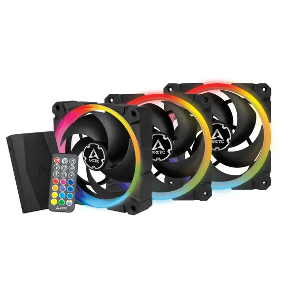 ARCTIC ACFAN00156A - Computer Case Fan, 4.72" (12 cm), Black