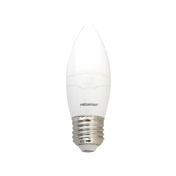 נורה נר אור חם 7W E27 C37