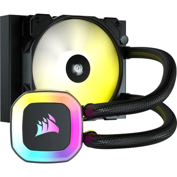 Corsair H55 - Water Cooling, RGB, 120mm, Black