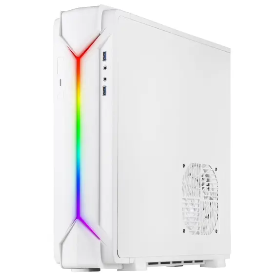 SilverStone Raven RVZ03-ARGB - PC Case, White