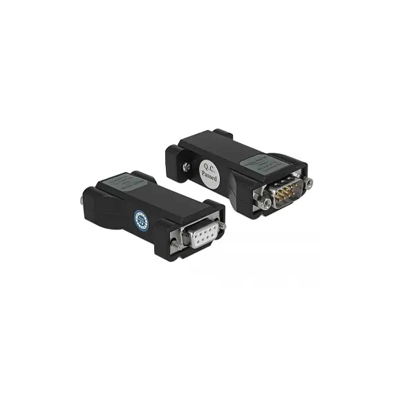 DeLOCK 87687 - Cable Gender Changer TTL/CMOS RS-232, Black