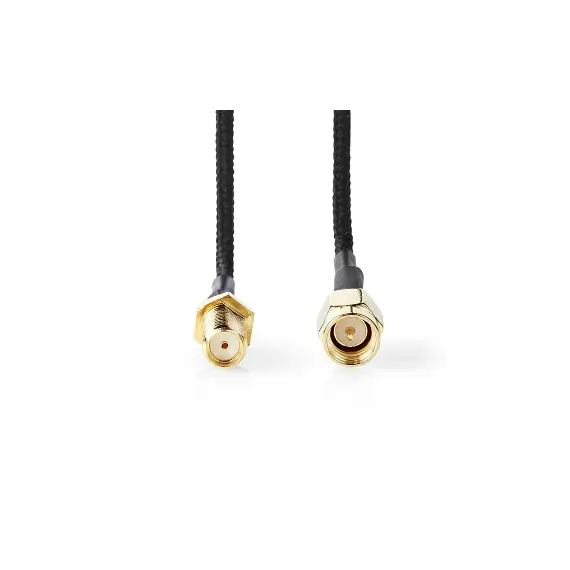 Nedis CSGP02020BK05 - Signal Cable, 0.5m, Black