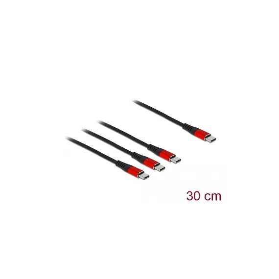 כבל טעינה USB-C™ 1/3 אורך 30 ס&quot;מ