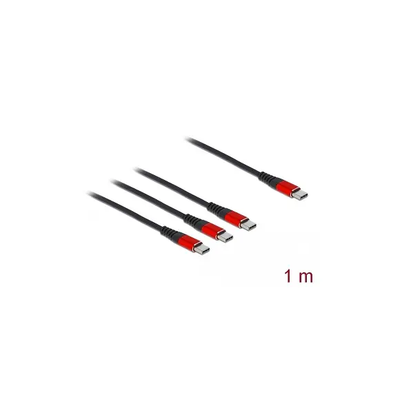 כבל טעינה USB-C™ 1/3 אורך 1 מטר