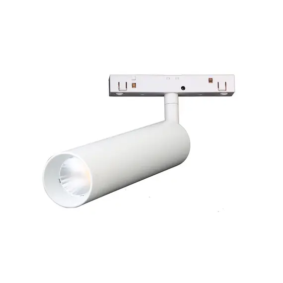 תאורה ספוט מתכוונן מגנטאור 10W לבן-אור חם