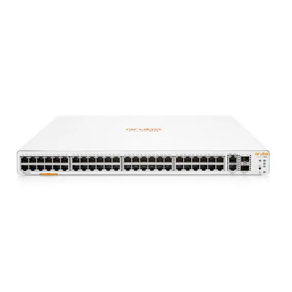 Aruba Instant On 1960 - Network Switch, 48G 2XGT 2SFP+ Managed, L2+, Gigabit Ethernet (10/100/1000), 1U, White