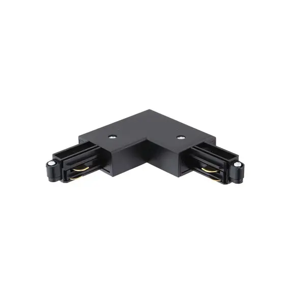 Semicom 2JL-B - L-angle to Single-Phase Busbar, Black