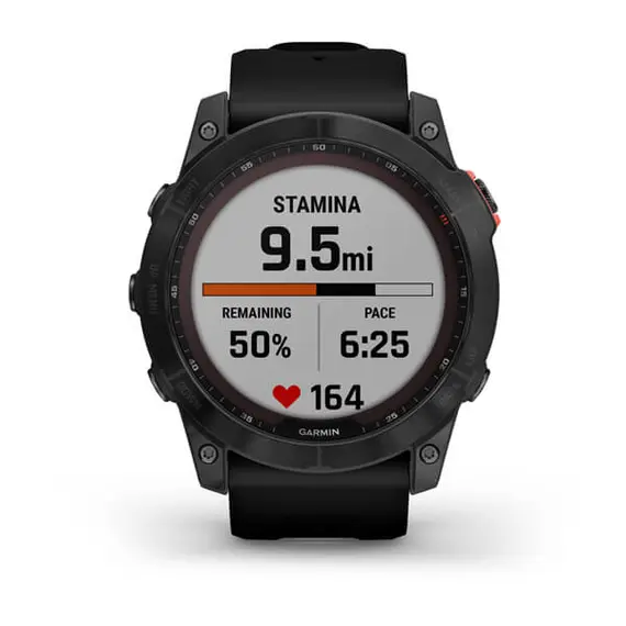 Garmin Fenix 7 Solar - Smart Sports Watch, Slate Gray