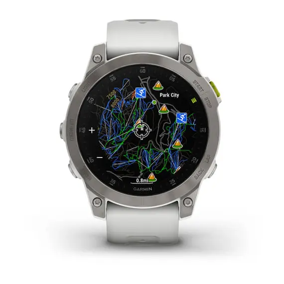 שעון ספורט חכם EPIX (Gen 2) Sapphire Titanium, Carrera White