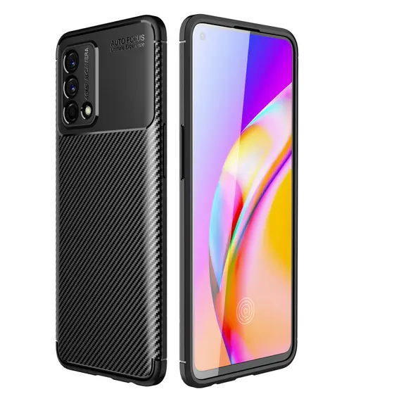 Hard Cover Case for oppo A74, Black