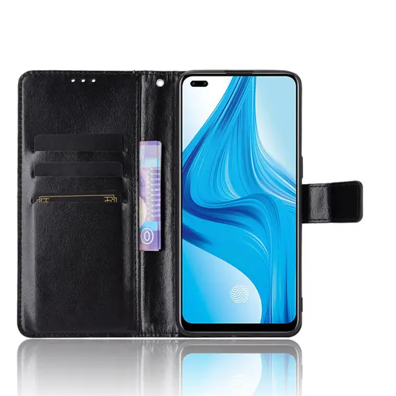 Leather Wallet Protective Cover for oppo A93
