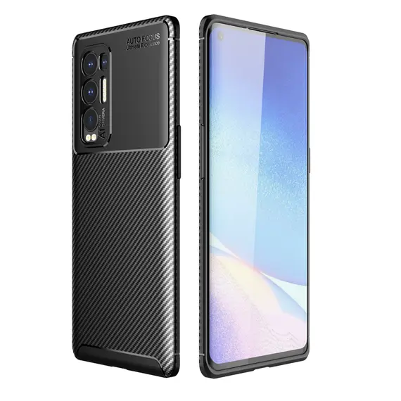 Black Hard Case Cover for oppo Reno5 Pro 5G