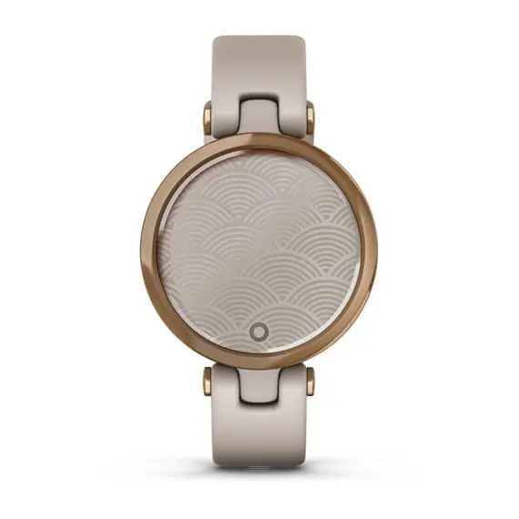 Garmin Lily Sporty - Smart Watch, Rose Gold/Sand (Silicone Strap)
