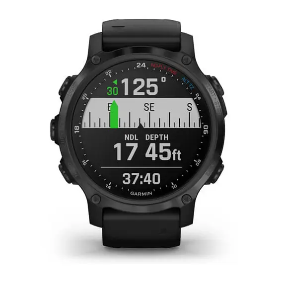 Garmin Descent Mk2s - Smart Sport Watch with dive computer, Carbon Grey
