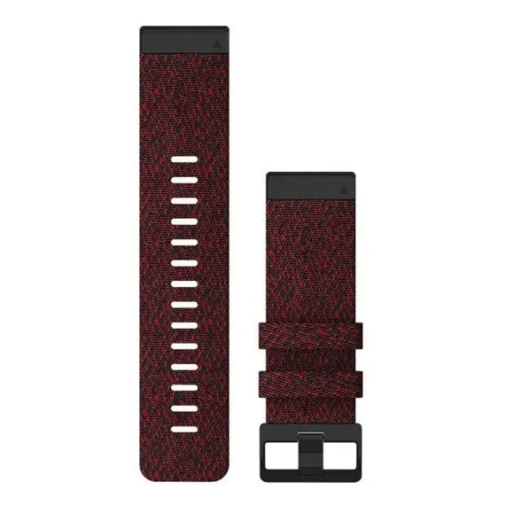 רצועה 26 מ"מ לסדרת פניקס 5X / 6X בשיטת QuickFit, אדום מעוצב (סיבים)