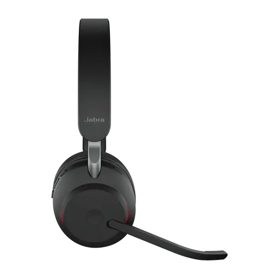 Jabra Evolve2 65 UC - Stereo Headset, USB-A, Black , 5 image