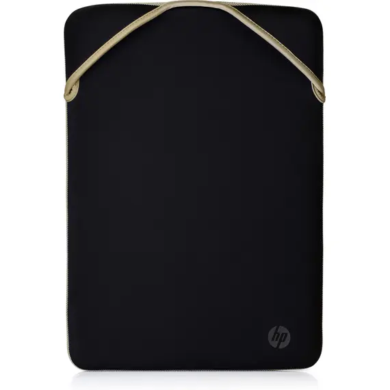 HP Reversible Protective - 14.1" Laptop Sleeve, Black/Gold