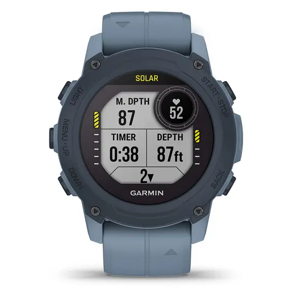 Garmin Descent G1 Solar - Smart Sports Watch with Dive Computer, Hurricane Blue