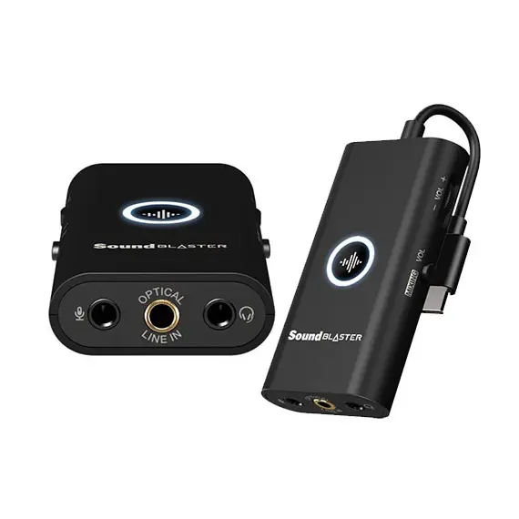 CREATIVE SOUND BLASTER G3 - External Sound Card, USB-C to PS4, MAC, Nintendo, PC
