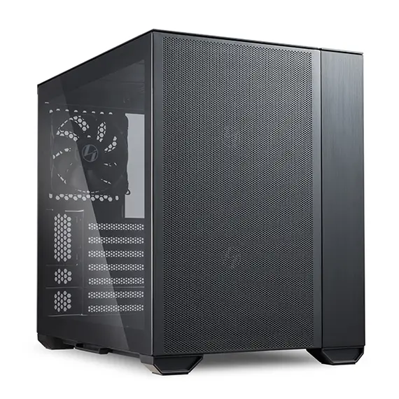 LIAN-LI PC-011AMX - PC Case, Midi Tower, Air Mini, Black