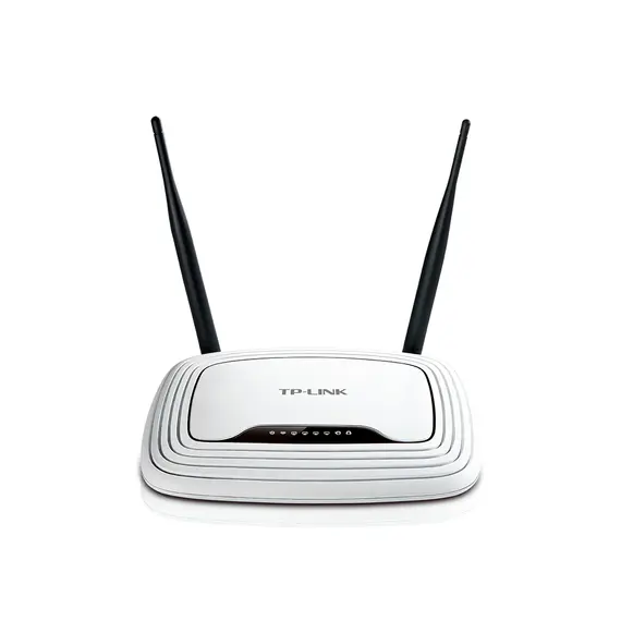 TP-Link TL-WR841N - Wireless Router, Fast Ethernet, Single-band (2.4 GHz), 4G, White