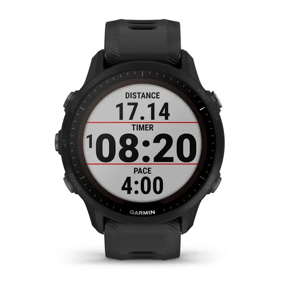 שעון ספורט חכם Forerunner 955 Solar, Black