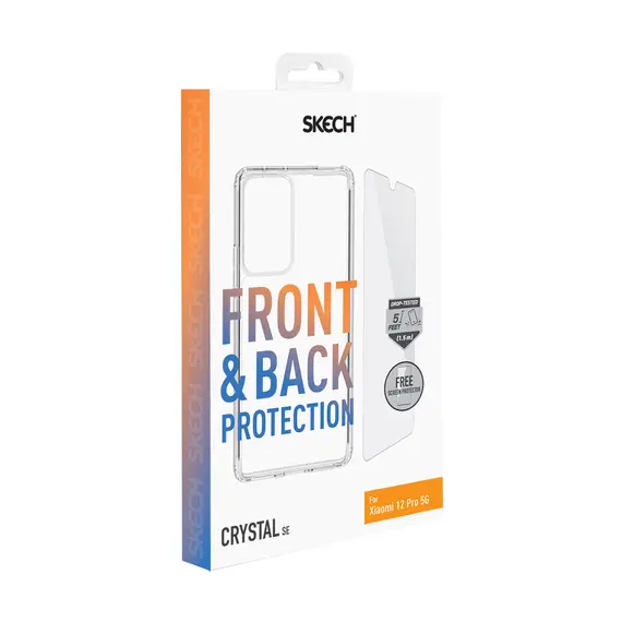 SKECH Crystal SE - Cover Case + Screen Protector Kit for POCO X4 Pro 5G