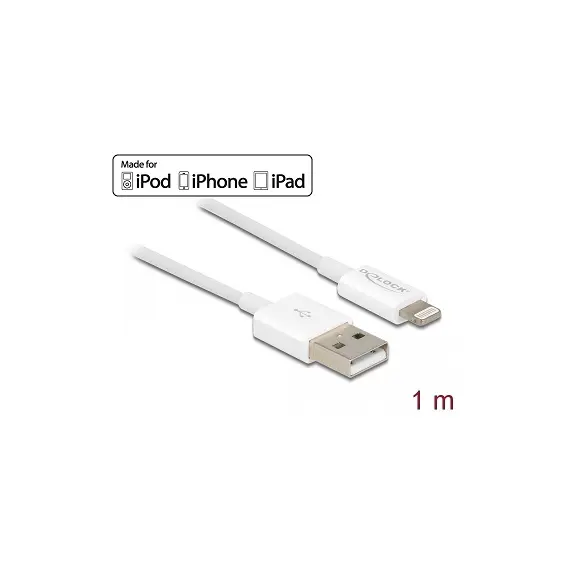 APPLE LIGHTNING TO A MALE 1M דגם 83000