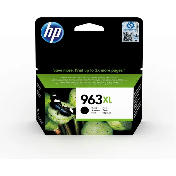 HP 963XL 3JA30AE - High Yield Black Original Ink Cartridge, 
