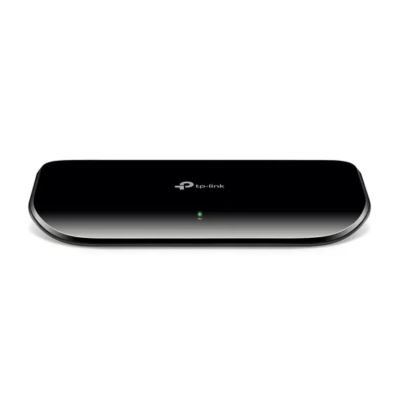 TP-Link TL-SG1008D - Network Switch, Unmanaged, Gigabit Ethernet (10/100/1000), Black