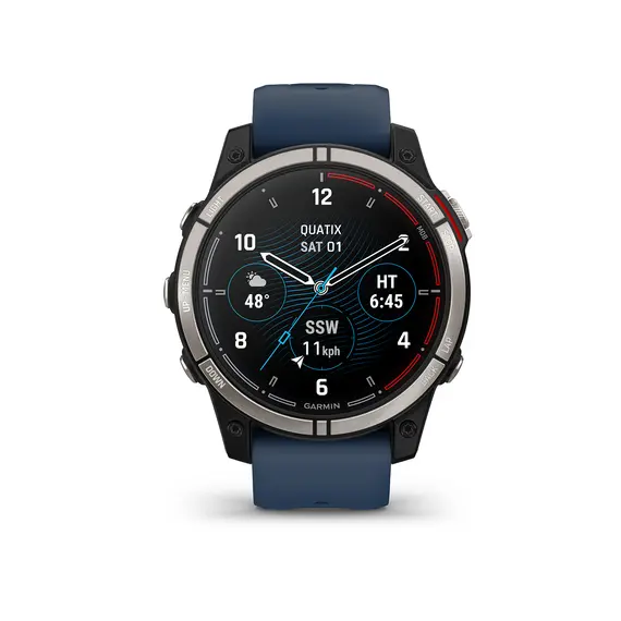 Garmin Quatix 7 Sapphire - Smart Sports Watch, Blue