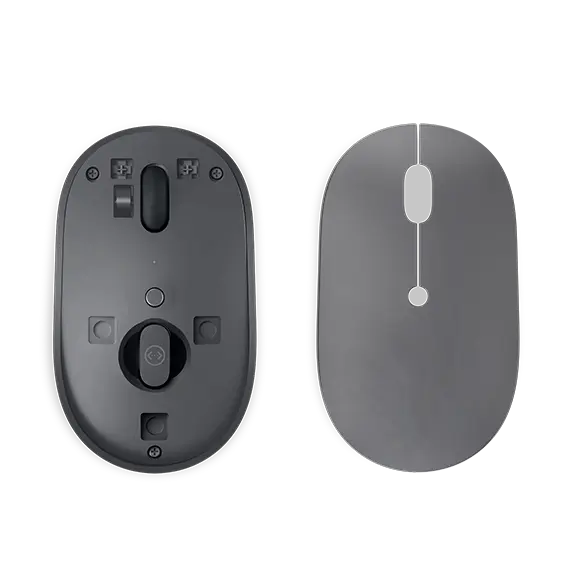 Lenovo Go USB-C - Mouse, Ambidextrous, RF Wireless, Optical, 2400DPI, Grey, 5 image