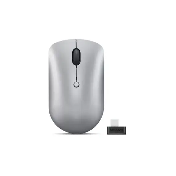 Lenovo 540 - Mouse, Ambidextrous, RF Wireless, Optical, 2400 DPI, Cloud Grey