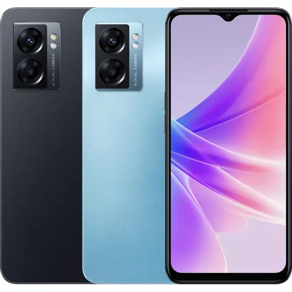 OPPO A77 - 6.56", 4GB, 128GB, Black