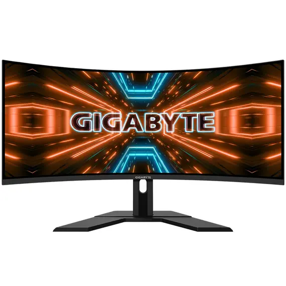Gigabyte G34WQC A - 34" Gaming Monitor, UltraWide, Quad HD, LCD, Black