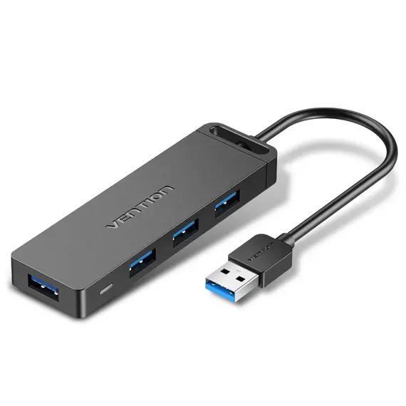 Vention USB-A 3.0 to USB-Ax4 1m with micro USB Optional Power Hub