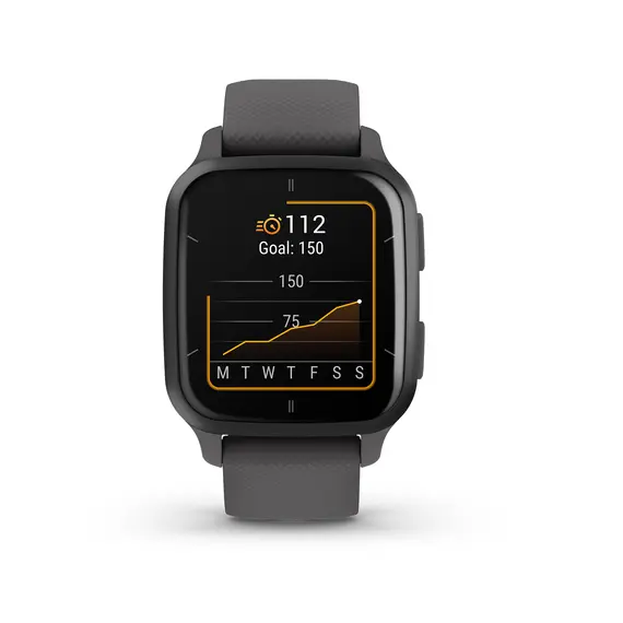 שעון ספורט חכם Venu Sq2, Slate - Gray Band