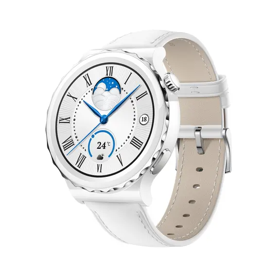 Huawei WATCH GT 3 Pro - 1.32" Smart Watch, AMOLED, White