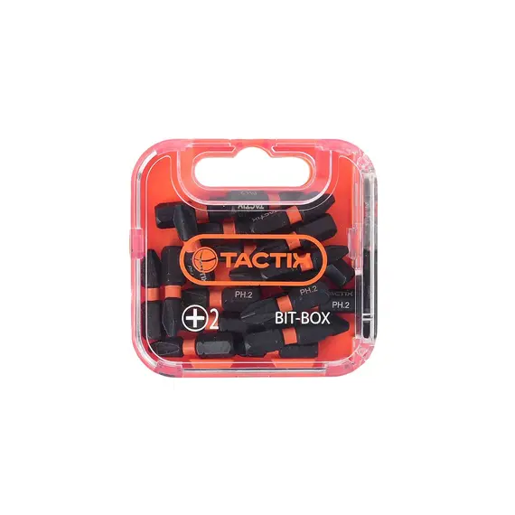 Tactix 455820 - Bits Set, 25mm, 20U