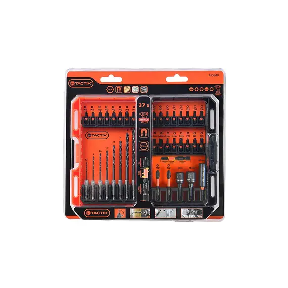 Tactix 455848 - Bits Set, 37U